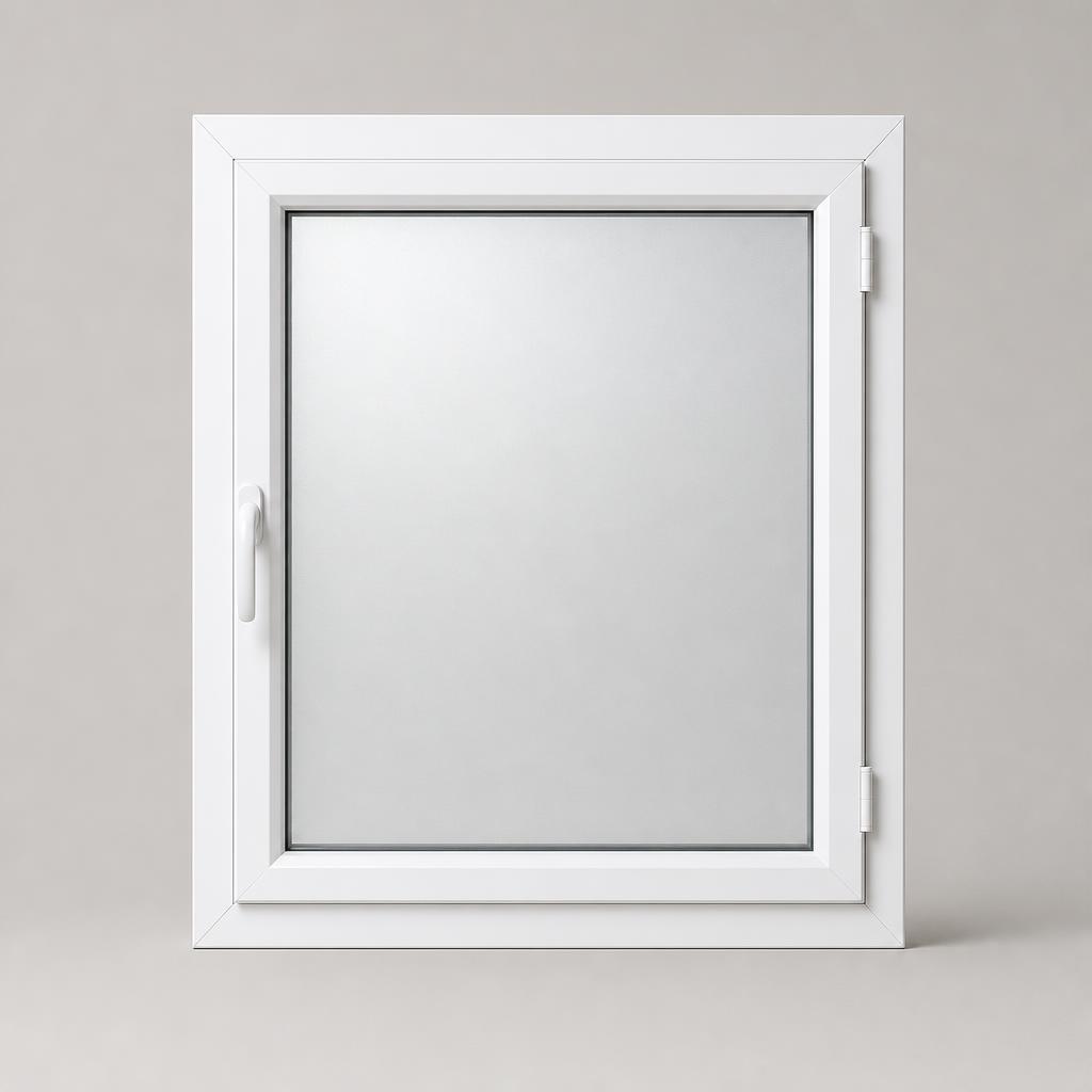 Satin frosted glass example