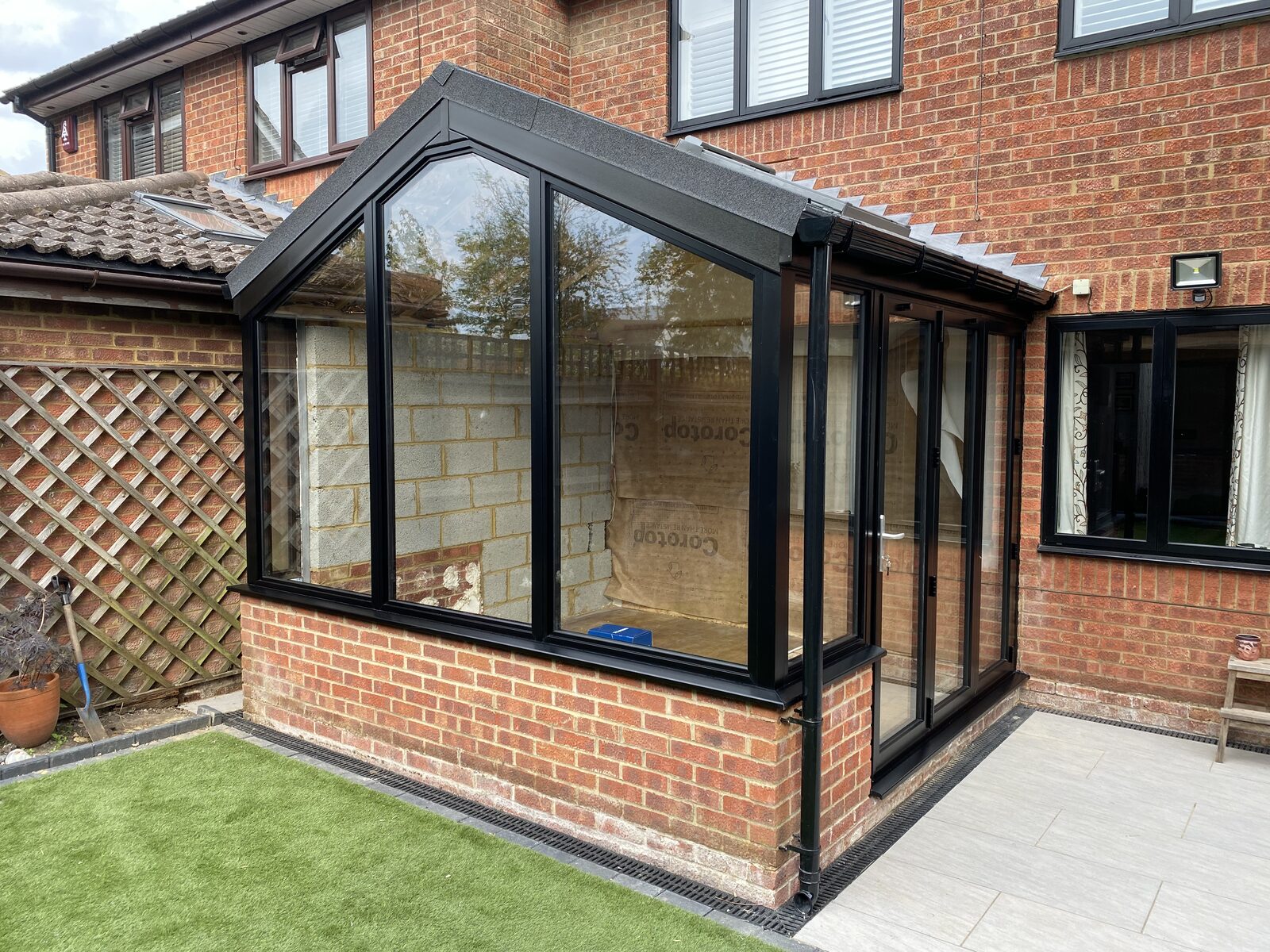 Grey conservatory
