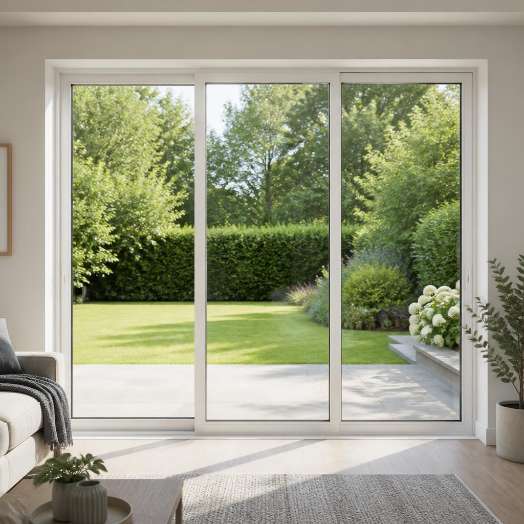 3 Pane door