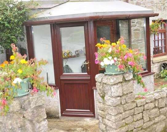 Half Glass / Half Panel door